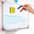 Mini Dry Erase Erasers, 48 Pack Magnetic Whiteboard Eraser for kids, Chalkboard Cleansers for Classroom, Home and Office (4 Colors)...