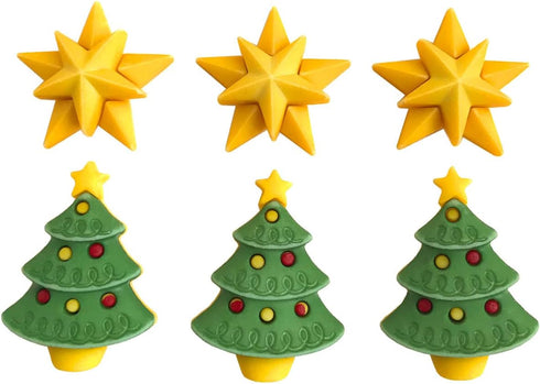 Buttons Galore and More Collection of Christmas Shank Buttons for DIY Crafts, Scrapbooking, Sewing, Cardmaking & Other Projects – 36 Pcs...