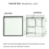 LeMotech Electrical Box, IP67 Waterproof Hinged Cover Stainless Steel Latch Junction box, ABS Plastic Electrical Enclosure with Mounting Plate,Wal...