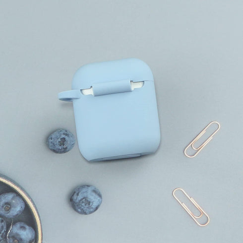 Wonhibo for Airpods Case for Women Girls, Cute Butterfly Cover for Airpod 1 & 2 with Keychain (Blue)...