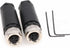 M8 3 Pin Female A Code Socket Industrial Circular Sensor Connector Aviation 8mm Waterproof IP67 Connector 2PCS...