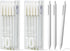 Kaco PURE Gel Pens White with Black Ink, 20 Pieces 0.5 mm Fine Point Aesthetic Pens for Journaling Stationery Office Supplies (20 White with Black...