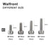 M3 Cap Head Screws, 100pcs M3*6/8/10/12/16/20/25/30 304 Stainless Steel Metric Thread Hex Socket Cap Head Screws Bolts Machine Fastener Tools for ...