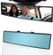 Car Rearview Mirror 12 Inch HD Glass Anti Glare Clip On Panoramic Wide Angle Car Interior Rear View Mirror Accessories for Car SUV Trucks (Blue)...