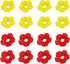 16 Pieces Hummingbird Feeder Bird Feeder Hummingbird Feeders Replacement Flowers Bird Feeder Replacement Parts for Hummingbird Feeder(Yellow, Red)...