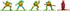 Teenage Mutant Ninja Turtles 1.65" 18-Pack Series 1 Die-cast Figures, Toys for Kids and Adults...