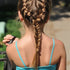 100 Pcs Baby Girls Hair Ties No Crease Hair Bands Elastic Ponytail Holders Thin Hair (2 mm x 2.5 cm,Light Brown)...