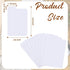 Lewtemi White Trading Card Dividers Plastic Cards Separators Card Organizer for Sport Game Business Playing Card Storage, 2.6 x 3.8 Inch/ 66 x 97 ...