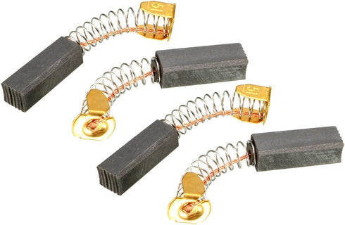 uxcell 4Pcs Carbon Brushes,for Electric Motor,20mmx7mmx6mm,Power Tool,Treadmill,Lifting Motor,Repair Part...