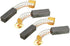uxcell 4Pcs Carbon Brushes,for Electric Motor,20mmx7mmx6mm,Power Tool,Treadmill,Lifting Motor,Repair Part...