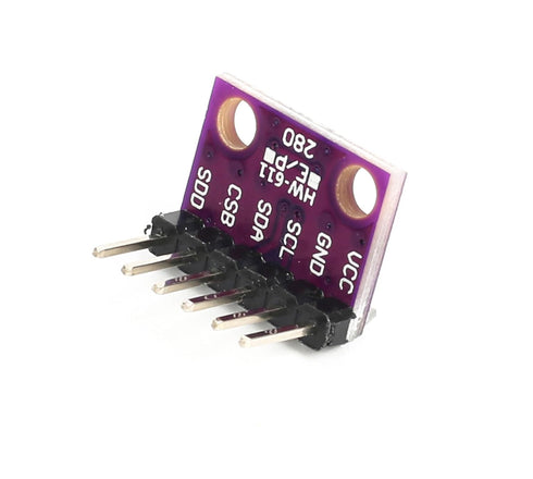 SHILLEHTEK PRE-SOLDERED BMP280 3.3V I2C IIC Digital Atmospheric Pressure, Temperature, and Altitude Sensor Module for Raspberry Pi, Arduino, ESP32...
