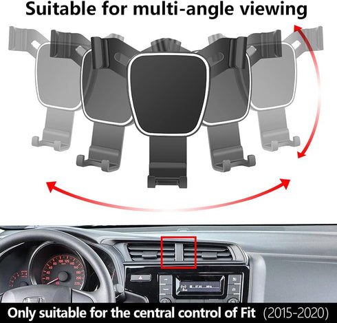 Car Phone Holder for Honda Fit 2015-2020 Auto Accessories Navigation Bracket Interior Decoration Mobile Cell Phone Mount...