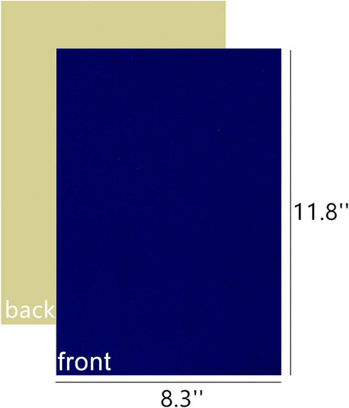 YaoHui 3PCS Self Adhesive Felt Sheet, Felt Sheets with Adhesive Backing, Peel and Stick Felt Sheets Adhesive Backed, A4 Size Felt Adhesive Sheet (...