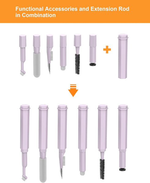 20-in-1 Laptop Phone Screen Keyboard Cleaner Kit, Multifunctional Cleaning Kit for AirPods, iPhone, iPad, Electronic Device Cleaning Tool for Came...