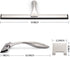 Hiware All-Purpose Shower Squeegee for Shower Doors, Bathroom, Window and Car Glass - Stainless Steel, 10 Inches...