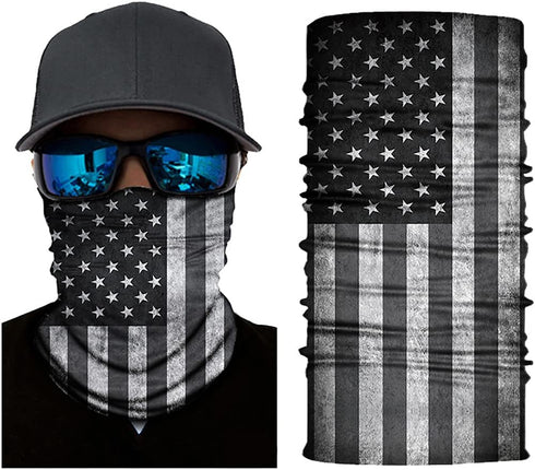 Peicees 4 Dirt Bike Motorcycle Goggles UV Protection Dustproof Windproof Safety Glasses with 2 Skull American Flag Face Mask...