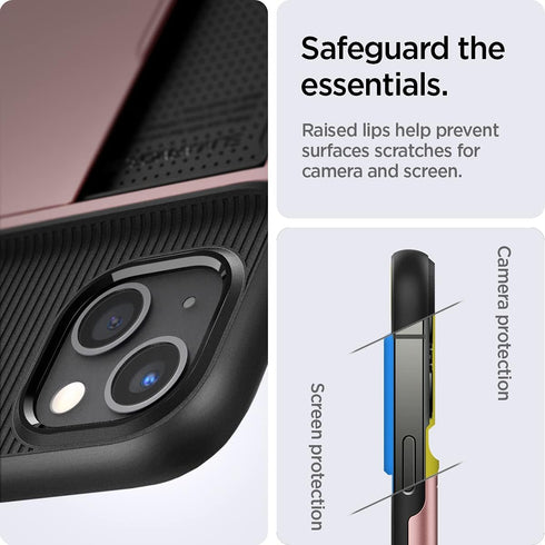Spigen Slim Armor CS Designed for iPhone 13 Case (2021) - Rose Gold......