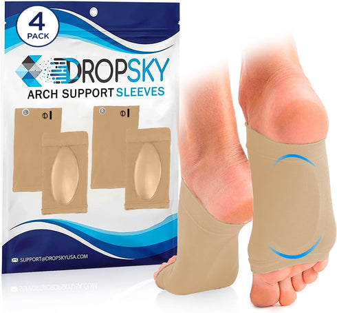 Arch Support, Flat Feet Arch Support Women and Men- Plantar Fasciitis Support Brace, Compression Arch Supports- Foot Arch Support Flat Feet & Pain...