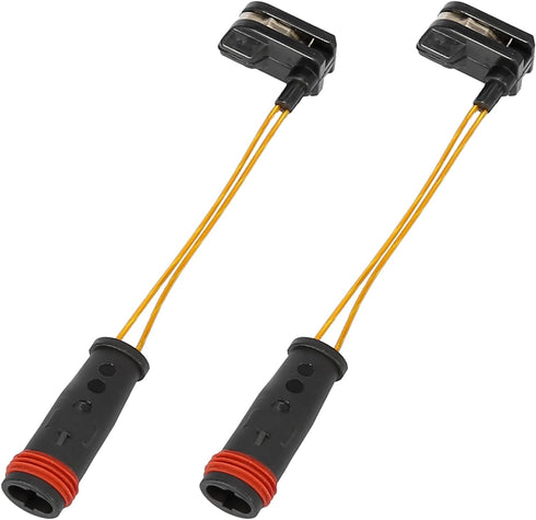 X AUTOHAUX 2pcs Car Front Rear Brake Pad Electronic Wear Sensor Indicator 1645401017 2205401517 for Mercedes-Benz ML350...