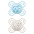 MAM Perfect Baby Pacifier, Patented Nipple, Developed with Pediatric Dentists & Orthodontists, 2 Pack, 0-3 Months, Boy...