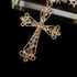 Crucifixion Necklace for Women Cross Pendant Gothic Lace Choker...
