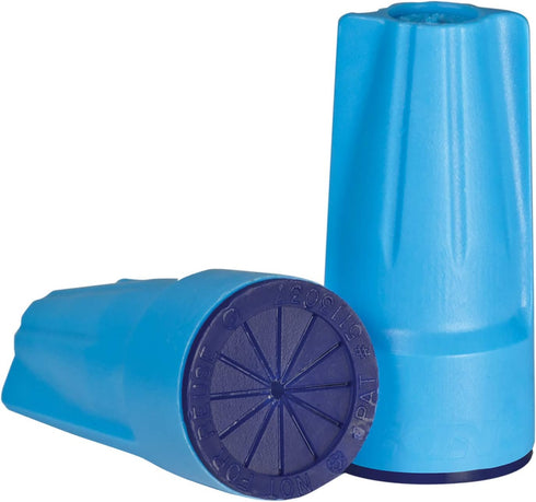 King Safety Products 62325 King Innovation 15PK BLU Wire Connector, 15 pk, Blue...