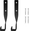 2PCS Chainsaw Wall Mount Holder Backpack Blower Rack Accessories and Tools for Garage Wall?Weed Eater String Trimmer Hanger Buddy Chain saw Storag...