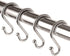 Metal Shower Curtain Hooks?Set of 12 Rings?Rust Resistant S Shaped Hooks Hangers for Shower Curtains, Kitchen Utensils, Clothing, Towels, etc. (Ni...