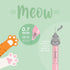 Legami - Meow Mechanical Pencil, Diameter 1.2 cm, 1 Lead 0.7 mm HB Included, Ergonomic Silicone Handle, Precise Writing...