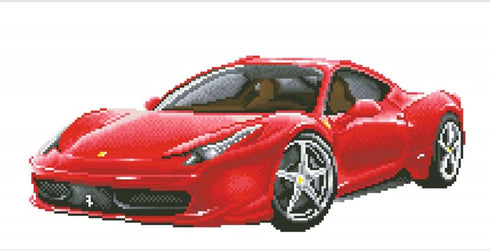 DIAMOND DOTZ Kits - Vroom!!, Partial Drill, Round Dotz, Diamond Painting Kits, Diamond Art Kits for Adults, Diamond Painting Boys, Diamond Art, Ki...