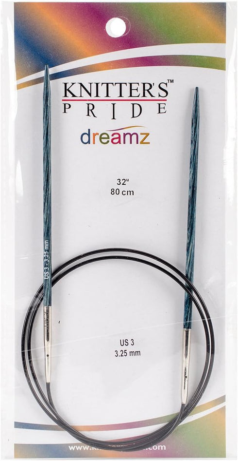 Knitter's Pride-Dreamz Fixed Circular Needles 32", Size 3/3.25mm...