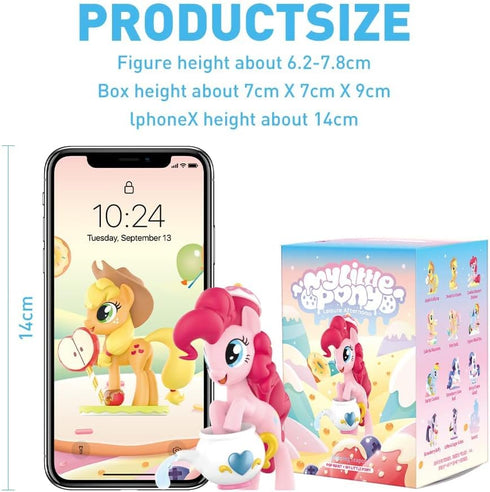 POP MART My Little Pony Leisure Afternoon Series, My Little Pony Blind Box Figures, Random Design Action Figures Collectible Toys Home Decorations...