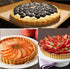 Tart Pan 10 Inch Tart Pan Carbon Steel Round Non-Stick Pan Quiche Pan with Removable Chassis for Mousse Cakes, Kitchen Reusable Baking Tool with A...