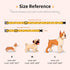 Dog Collar,Personalized Adjustable Cute Puppy Collars for Girl Female Boy Dogs Flower Patterned Design,Soft Pet Collar with Safe Buckle for Small ...