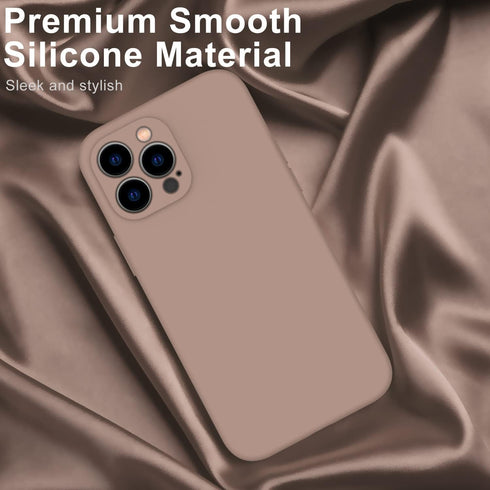 DEENAKIN Compatible with iPhone 12 Pro Case with Screen Protector,Enhance Camera Protection,Soft Silicone Gel Rubber Bumper Cover,Slim Fit Protect...