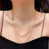 14K Gold Plated Layering Choker Necklaces for Women| Snake Chain,Cuban Link Chain,Paperclip Layered Chains Necklace for Women Trendy Jewelry....