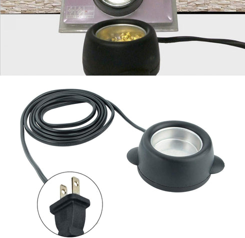 Glue Pot, Glue Stove DIY Hot Glue Pot for Repairing for School Handcraft Teaching for Silk Flower Factory for Make Pre-Bonded Hair(U.S. regulation...