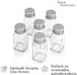 WHOLE HOUSEWARES | stainless steel salt and pepper shakers set | 6-Piece Pack | Best for Home Kitchen, Restaurants and Catering...