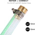 PLG Garden Hose Repair Kit, Hose Connectors, Heavy Duty Male/Female Hose Mender for All 3/4" 5/8" Garden Hose...