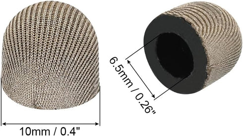 MECCANIXITY 10pcs 10mm Fine Stylus Pen Fiber Tips Universal Replacement for Stylus Pen Capacitive Touch Screen Devices...