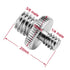 1/4 Male to 3/8 Male Threaded Camera Tripod Screw Adapter Converter,3/8 Male to 1/4 Male Threaded Camera Tripod Screw Convert Adapter Converter Mo...