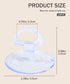 24PCS Car Glass Windshield Sunshade Suction Cups,Car Accessories Car Window Suction Cup with Strong Adsorption Force,Automotive Use Mini PVC Adsor...