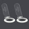 Toilet Lid Lifter, Toilet Seat Lifter Toilet Seat Handle Lifter Toilet Cover Lifter,Avoid Touching Toilet Cover Handle,2 PCS White....