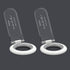 Toilet Lid Lifter, Toilet Seat Lifter Toilet Seat Handle Lifter Toilet Cover Lifter,Avoid Touching Toilet Cover Handle,2 PCS White....
