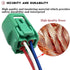 4 Pin Alternator Regulator Repair Harness Connector Wiring Pigtail Compatible with Honda Acura Toyota Camry 2.4L D4D Engines 90980-11964 (Green)...