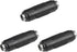 uxcell 3Pcs DC Power Connector Adapter 5.5mmx2.1mm Female to Female Cable Jack Socket Converter for Laptop CCTV Camera strip lighting Black...