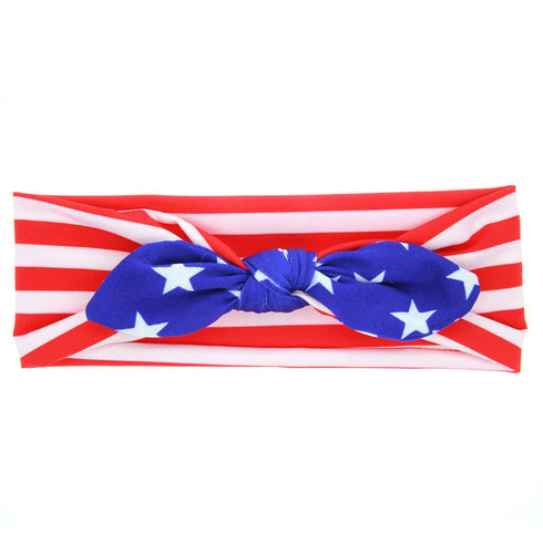 BinaryABC 4th of July Baby Headband,American Flag Headband,Fourth of july Decorations 3Pcs...