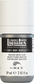 Liquitex Professional Soft Body Acrylic Paint, 59ml (2-oz) Bottle, Iridescent Bright Silver...