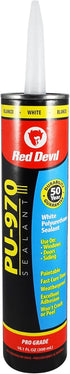 Red Devil 0970 Window and Door Polyurethane Sealant, 1 Pack, White...