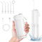 Portable Water Flosser for Teeth, Oral Irrigator, Cordless Mini Water Dental Flosser with Telescopic Water Tank, IPX7 Waterproof, Home & Travel Te...